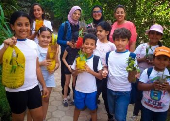 أطفال الإنجيلية : بلدنا أم الدنيا وهتبقى أد الدنيا “معسكر ١٠٠ مليون شجرة”