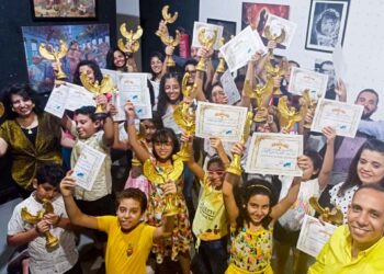 أطفال مدارس الإنجيلية بسوهاج يشاركون في معرض كوين الدولى بالقاهرة