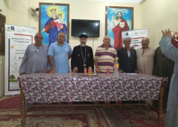 منصة سوهاج تنفذ ندوة بالكنيسة حول آثار التغيرات المناخية فى المجتمع