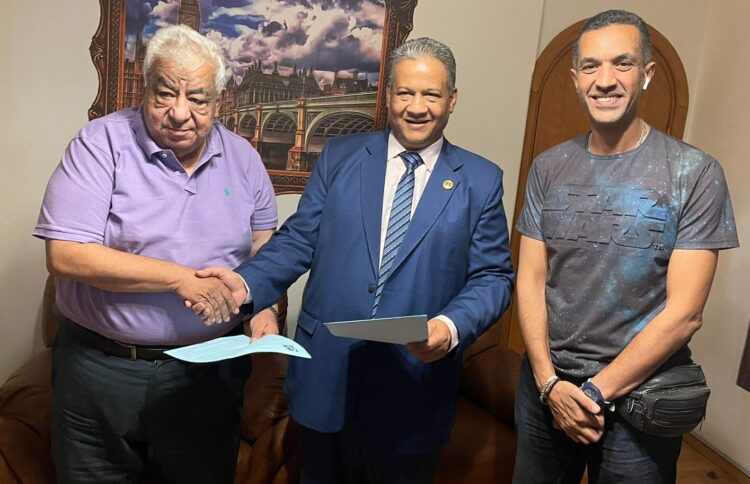 مهندس اسامة الشيخ والدكتور خالد فتح الله