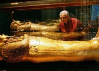 على هامش معرض توت عنخ أمون في بروكسل ..زاهي حواس يلقي محاضرة عن الاكتشافات المنجزة في وادي الملوك