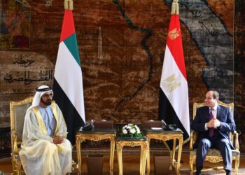 الرئيس السيسي يستقبل الشيخ محمد بن راشد آل مكتوم نائب رئيس دولة الإمارات العربية المتحدة