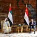 الرئيس السيسي يستقبل الشيخ محمد بن راشد آل مكتوم نائب رئيس دولة الإمارات العربية المتحدة
