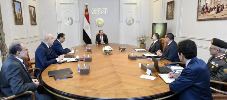 السيسي يتابع تطوير وتنمية جزيرة الوراق 1 السيسي يتابع تطوير وتنمية جزيرة الوراق