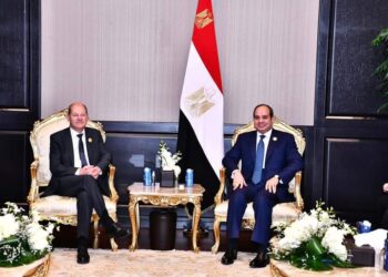 الرئيس السيسي يستقبل المستشار الألماني أولاف شولتز على هامش إنعقاد أعمال القمة العالمية للمناخ COP27 بشرم الشيخ