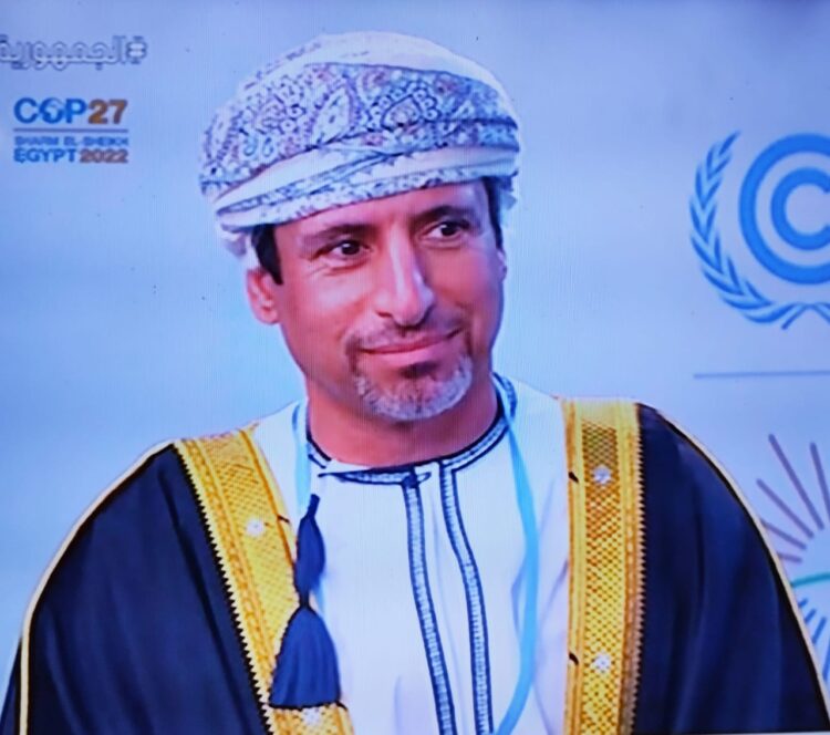 وزير الطاقة العماني : أحيي مصر على ما تقوم به .. وفي عمان لدينا مبادرات عديده للتصدي لتغير المناخ