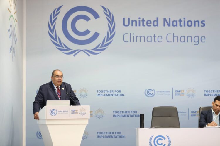 محيي الدين: التحول البيئي لابد أن يكون عادل ويضمن كرامة المواطنين والمجتمعات