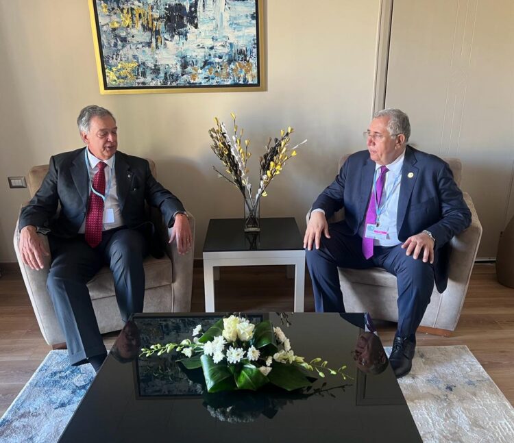 "القصير" يبحث مع نظيره بدولة اوروجواي سبل التعاون الزراعي بين البلدين.. على هامش مشاركته في مؤتمر COP27 1 “القصير” يبحث مع نظيره بدولة اوروجواي سبل التعاون الزراعي بين البلدين.. على هامش مشاركته في مؤتمر COP27