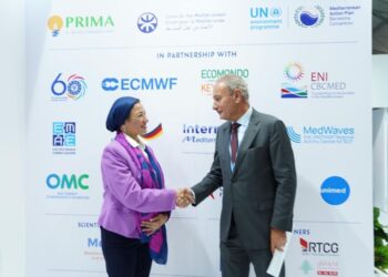 وزيرة البيئة والمنسق الوزاري ومبعوث مؤتمر المناخ COP27 تشارك ف جلسة “الوظائف والمهارات الخضراء كمحركات للانتقال العادل للشباب والنساء في منطقة البحر الأبيض المتوسط”