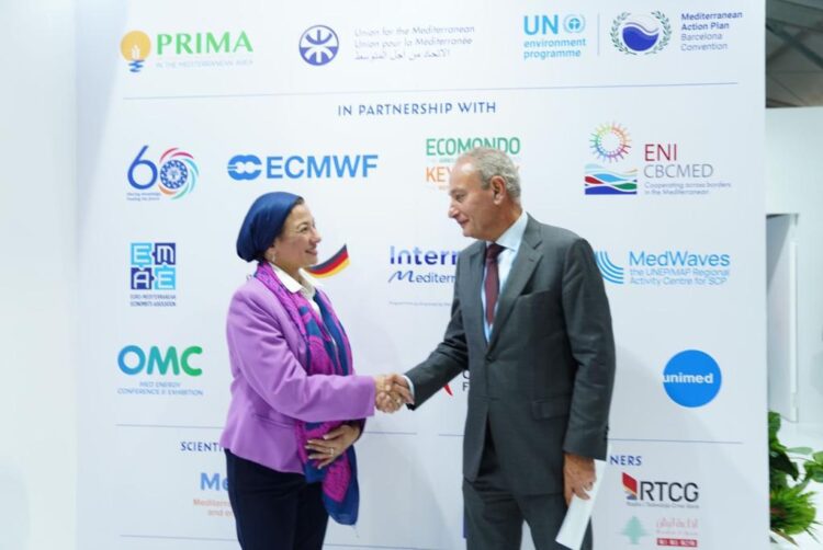 وزيرة البيئة والمنسق الوزاري ومبعوث مؤتمر المناخ COP27 تشارك ف جلسة “الوظائف والمهارات الخضراء كمحركات للانتقال العادل للشباب والنساء في منطقة البحر الأبيض المتوسط”