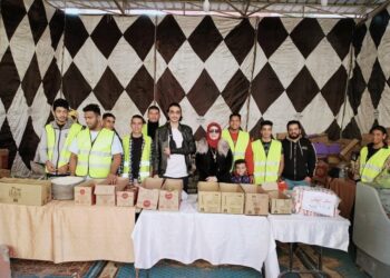 أمانة العلاقات العامة بحزب مستقبل وطن بأول طنطا  توفر سلع غذائية بأسعار مخفضة للمواطنين