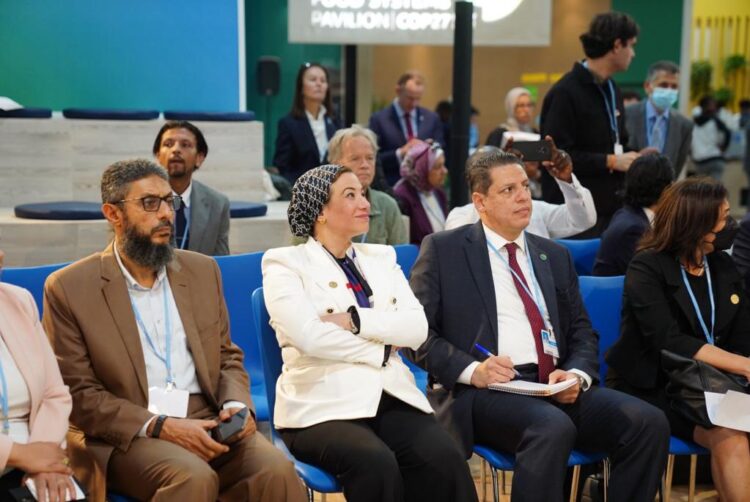 وزيرة البيئة والمنسق الوزاري ومبعوث مؤتمر المناخ COP27 تشارك فى جلسة حول “يوم الطاقة والاستجابة للطاقة النظيفة وخفض الانبعاثات “