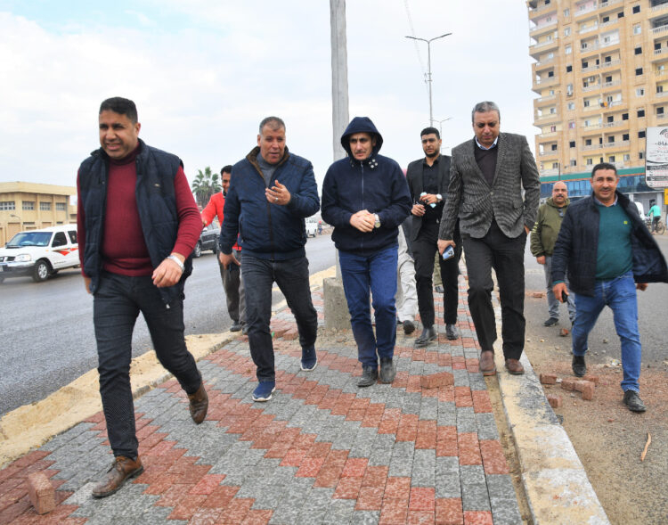 رحمي يتفقد مشاريع الرصف والتطوير بطنطا وكفر الزيات 1 رحمي يتفقد مشاريع الرصف والتطوير بطنطا وكفر الزيات
