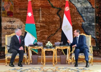 الرئيس السيسي يستقبل الملك عبد الله الثاني ملك الأردن بقصر الإتحادية