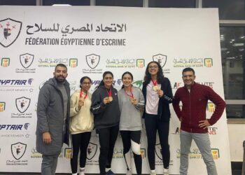 ساره بيومي تحصل علي ذهبيه جمهورية