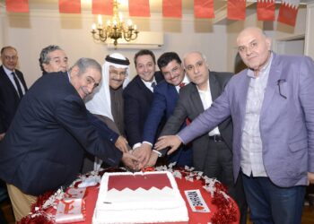 ليلة عربية في حب ” البحرين ” على نيل القاهرة تجمع نخبة من نجوم المجتمع المصري