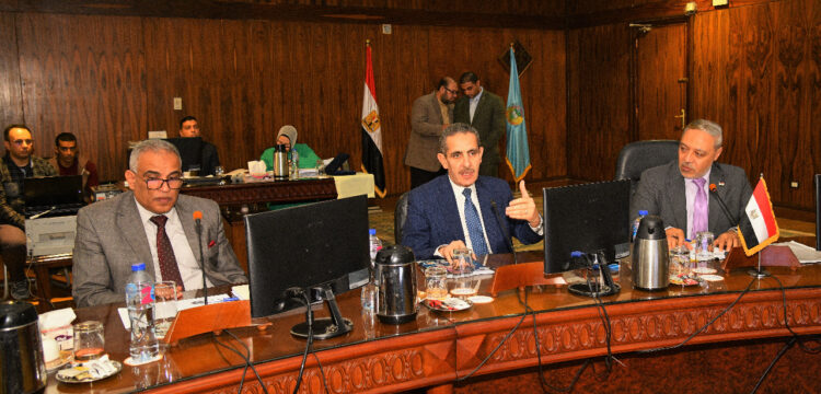 محافظ الغربية يشهد الاجتماع الدوري لمجلس جامعة طنطا 1 محافظ الغربية يشهد الاجتماع الدوري لمجلس جامعة طنطا