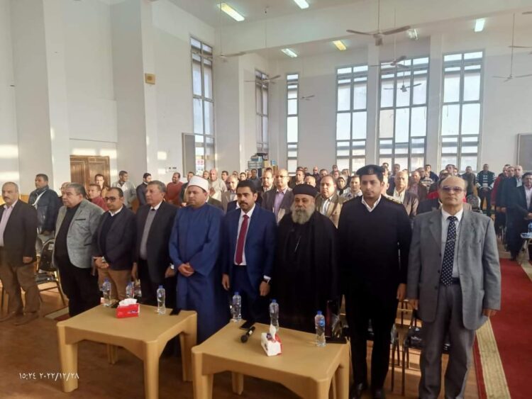 مدينة النوباريه الجديدة ترفع شعار لا للفساد 1 مدينة النوباريه الجديدة ترفع شعار لا للفساد