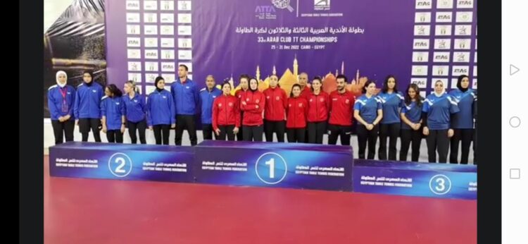 معتز عاشور رئيس إتحاد تنس الطاولة : مصر نجحت في إستضافة البطولة العربية لتنس الطاولة