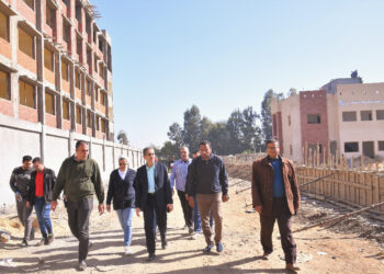 محافظ الغربية يتفقد مشاريع حياة كريمة بنطهاي