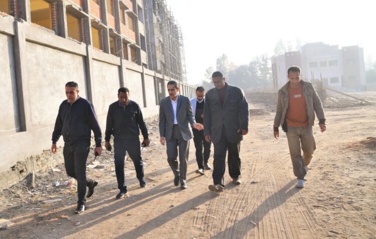 رحمي يتابع مشروعات حياة كريمة في نهطاي وسندبسط 1 رحمي يتابع مشروعات حياة كريمة في نهطاي وسندبسط