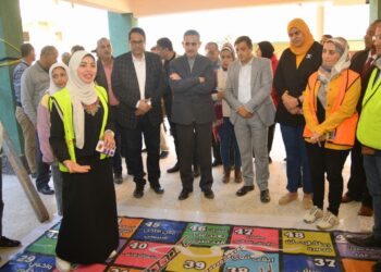 قوافل طبية واجتماعية  وعرض مسرحي لأهالي حياة كريمة بزفتى
