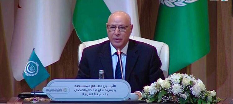 كلمة السفير أحمد رشيد خطابي أمام الجلسة الإفتتاحية للقاء التشاوري لوزراء الإعلام العرب