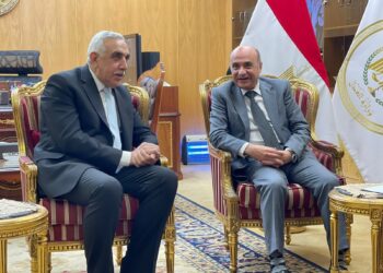 سفير جُمهوريَّة العراق في القاهرة يلتقي بوزير العدل
