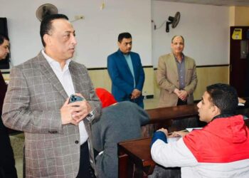 عميد آداب طنطايتفقد سير أعمال امتحانات مرحلة الليسانس للفصل الدراسي الاول بكلية الآداب