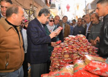 محافظ الغربية يفتتح 3 معارض لأهلا رمضان بقطور والسنطة وطنطا