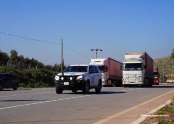 منذ وقوع كارثة الزلزال .. وصول أول قافلة مساعدات أممية إلى شمال غرب سوريا المنكوبة