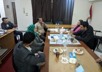 مركز الحوار للدراسات السياسية والإعلامية يستقبل وفدا من التلفزيون الأذربيجاني