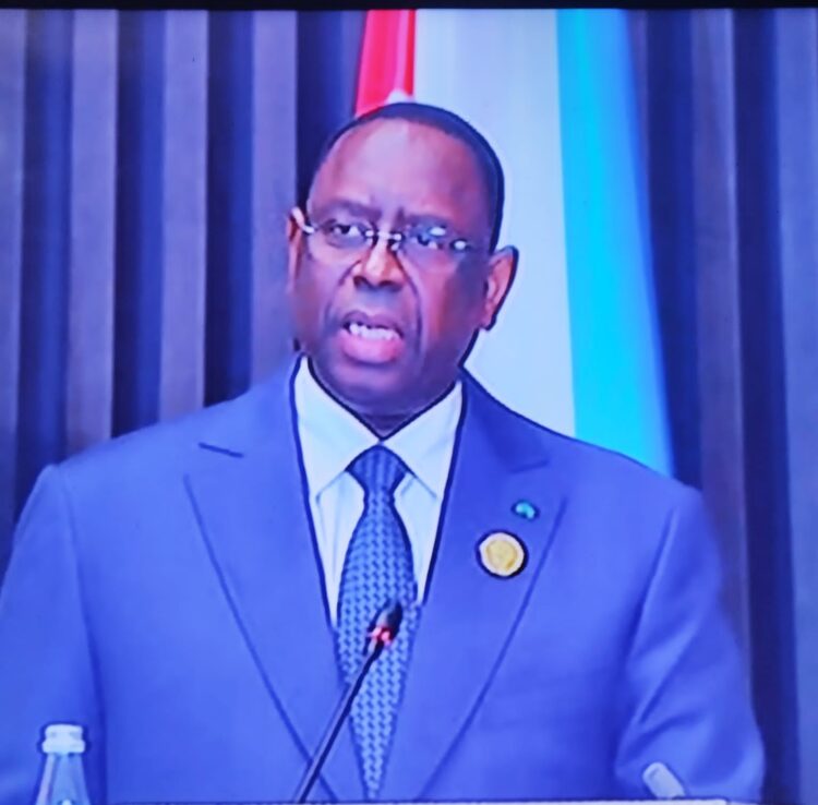 الرئيس السنغالي ماكي سأل يشير إلى أوجه القصور في إفريقيا ويدعو للتساؤل 1 الرئيس السنغالي ماكي سأل يشير إلى أوجه القصور في إفريقيا ويدعو للتساؤل