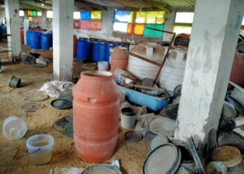 سلامة الغذاء بالغربية غلق وتشميع مصنع مخللات مخالف للاشتراطات الصحيه وضبط مواد غذائية غير صالحه