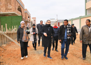 محافظ الغربية يتابع مشروعات حياة كريمة بنهطاي ومشاريع التطوير بالمحلة الكبرى