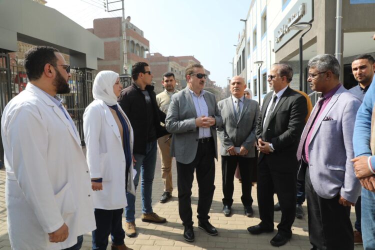 خلال جولة موسعة ببركة السبع محافظ المنوفية يتابع أعمال الرصف و يتفقد مستشفى حميات شنتنا الحجر 1 خلال جولة موسعة ببركة السبع محافظ المنوفية يتابع أعمال الرصف و يتفقد مستشفى حميات شنتنا الحجر