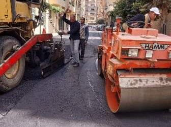 الشرقية” رصف شارع محمد عبده بمنطقة القومية وتفريعاته بطول 6000 متر مربع وبتكلفة 2 مليون جنيه