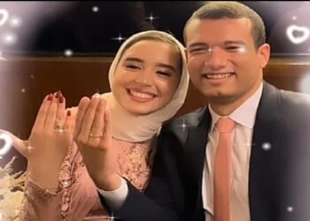 تهنئة للعروسين حسام الدين ونادين بمناسبة الخطوبة السعيدة