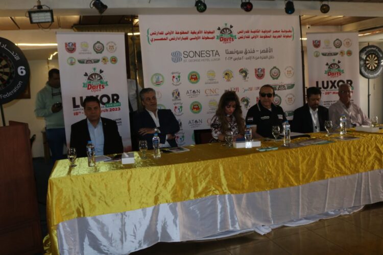 بحضور أكثر من ٢٥٠ إعلاميا .. الإتحاد المصري للدارتس يستعرض خارطة بطولاته في الأقصر