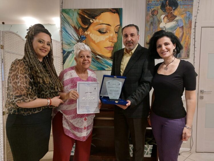 هتفت تحيا مصر .. مصر تُكرم الباليرينا نادية عبد الملك 1 هتفت تحيا مصر .. مصر تُكرم الباليرينا نادية عبد الملك