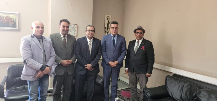 التمثيل التجارى لإفريقيا بمصر يلتقى برئاسة المكتب التنفيذى للإتحاد 1 التمثيل التجارى لإفريقيا بمصر يلتقى برئاسة المكتب التنفيذى للإتحاد