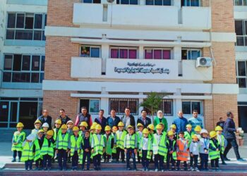 جهاز مدينة النوبارية الجديده يدعم العملية التعليميه لتعميق روح الولاء والانتماء لدى طلاب المدارس