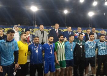 ختام فعاليات دورة حزب مصرالحديثة الرمضانية لكرة القدم الخماسية بالغربية