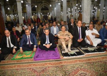 محافظ الغربية يشهد احتفال مديرية الأوقاف بليلة القدر من رحاب المسجد الأحمدي بطنطا