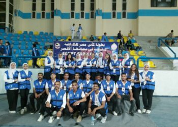 متطوعي وزارة الشباب والرياضة YLY الأقصر في بطولة كأس مصر للكاراتيه