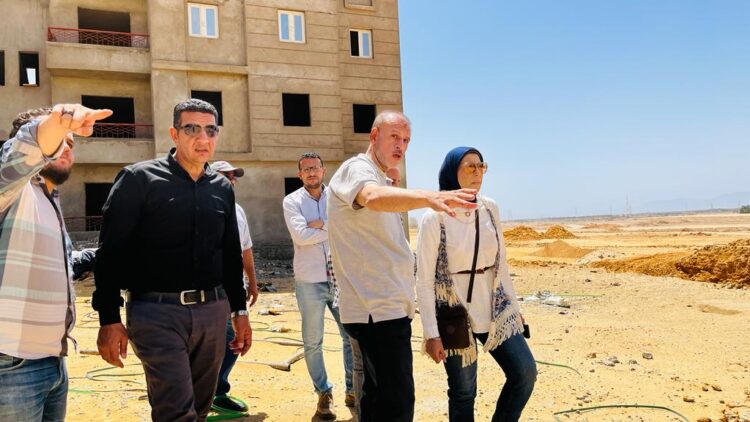 رئيس جهاز السويس الجديدة تتفقد أعمال الإسكان والمرافق الجاري تنفيذها بالمدينة 1 رئيس جهاز السويس الجديدة تتفقد أعمال الإسكان والمرافق الجاري تنفيذها بالمدينة