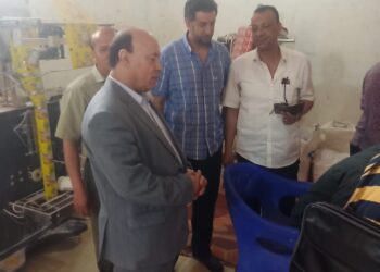 إستمرار الحملات التمونية بالغربية وضبط أسمدة وملح الطعام منتهى الصلاحية بقطور