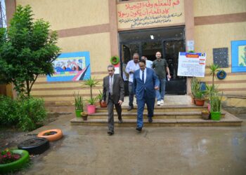 محافظ الغربية يتفقد امتحانات الثانوية العامة بقطور