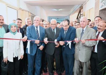 افتتاح المتحف الچيولوچى بجامعة الفيوم