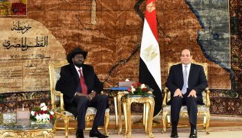 الرئيس المصري ورئيس السودان